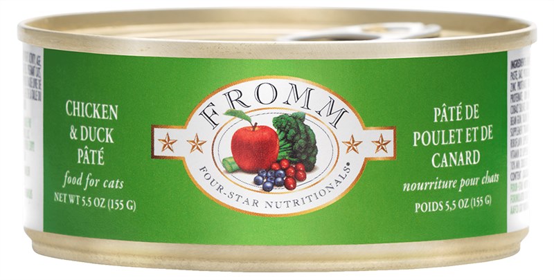 Fromm Four Star Chicken and Duck Pate Cat Can