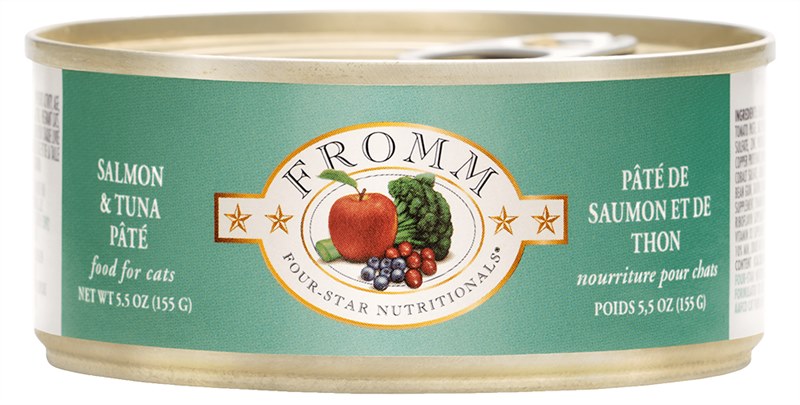 Fromm Four Star Salmon and Tuna Pate Cat Can