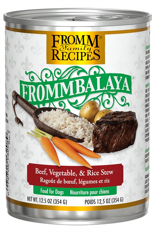 Fromm Frommbalaya Beef Vegetable Rice Stew for Dogs
