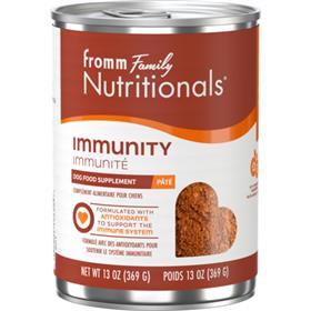 Fromm Immunity Supplement Pate Dog Food Can
