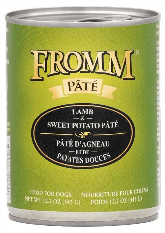 Fromm Lamb and Sweet Potato Pate Dog Food Can