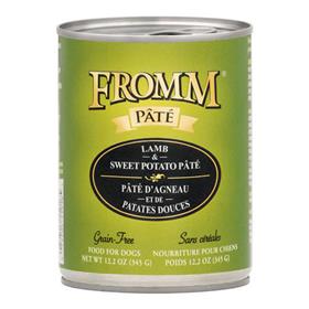 Fromm Lamb and Sweet Potato Pate Dog Food Can