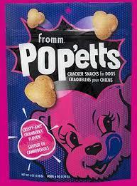 Fromm Popetts Crispy Airy Cranberry Dog Treats