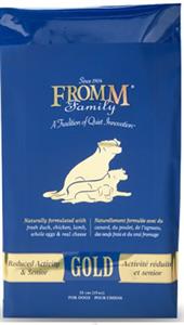 Fromm Reduced Activity Senior GOLD Dry Dog Food