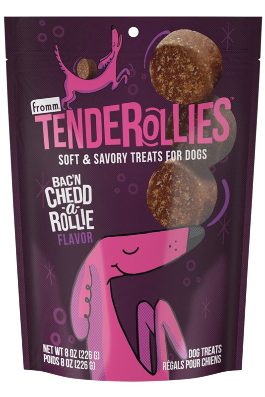 Fromm Tenderollies Bacn Chedda Rollie Flavor Dog Treats