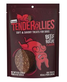 Fromm Tenderollies Beef a Rollie Flavor Dog Treats
