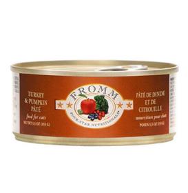 Fromm Turkey and Pumpkin Pate Cat Food Can
