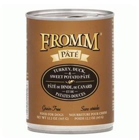 Fromm Turkey Duck Sweet Potato Pate Dog Food Can