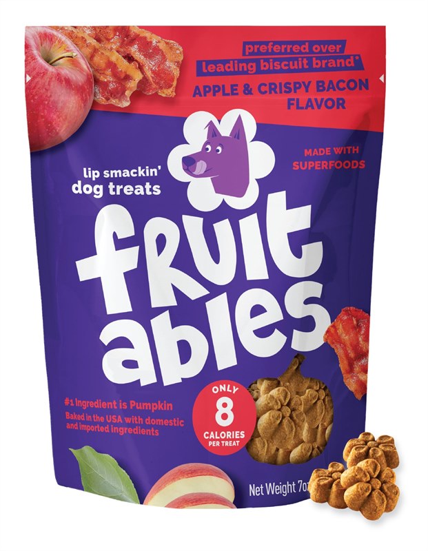 Fruitables Crispy Bacon and Apple Dog Treats