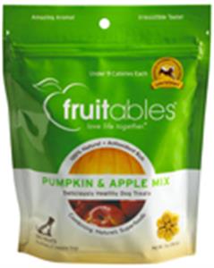 Fruitables Pumpkin and Apple Mix Dog Treats