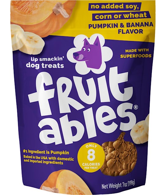 Fruitables Pumpkin and Banana Mix  Dog Treats