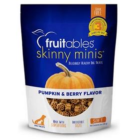 Fruitables Skinny Minis Pumpkin Berry Flavor Soft Chewy Dog Treats