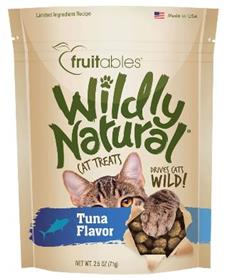 Fruitables Wildly Natural Cat Treats Tuna Flavor