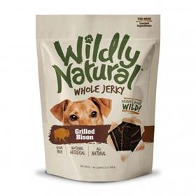 Fruitables Wildly Natural Whole Jerky Grilled Bison Grain Free Dog Treats