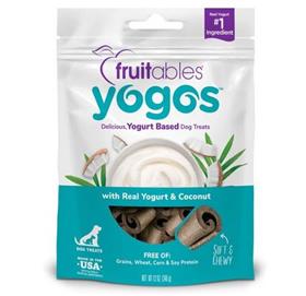 Fruitables Yogos Coconut Flavor Grain Free Dog Treats