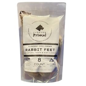 Furever Primal Rabbit Feet Natural Dog Chew