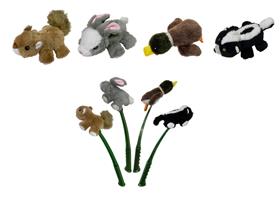 Furry Flingerz on Stick Dog Toys