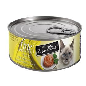 Fussie Cat Fine Dining Pate Chicken with Lamb Entree in Gravy