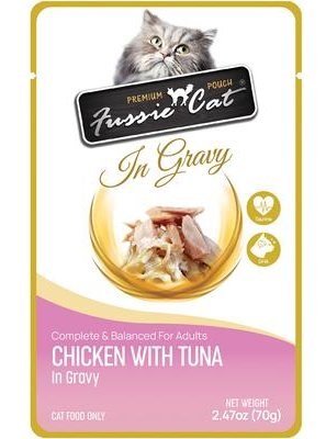 Fussie Cat Premium Chicken with Tuna in Gravy Wet Cat Food