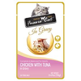 Fussie Cat Premium Chicken with Tuna in Gravy Wet Cat Food
