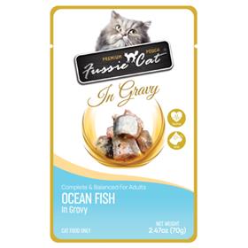Fussie Cat Premium Ocean Fish in Gravy Wet Cat Food