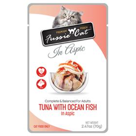 Fussie Cat Premium Tuna with Ocean Fish in Aspic Wet Cat Food