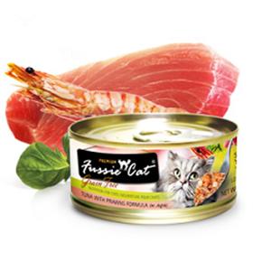 Fussie Cat Premium Tuna with Prawns