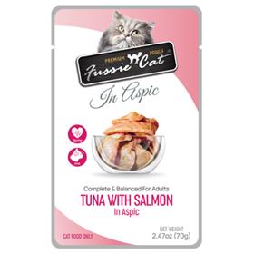 Fussie Cat Premium Tuna with Salmon in Aspic Wet Cat Food