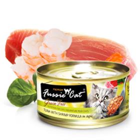 Fussie Cat Premium Tuna with Shrimp