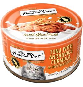 Fussie Cat Tuna with Anchovies Formula in Goat Milk Gravy