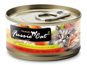 Fussie Cat Tuna with Chicken Liver Aspic Canned Cat Food
