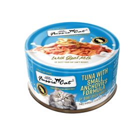 Fussie Cat Tuna with Small Anchovies Formula in Goat Milk Gravy