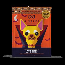 GivePet Holiday Dog Treat Soft Chew Love Bites