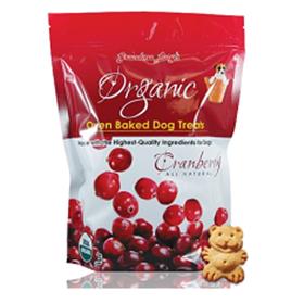 Grandma Lucys Cranberry Organic Oven Baked Dog Treat