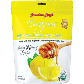 Grandma Lucys Organic Lemon Honey Oven Baked Dog Treats