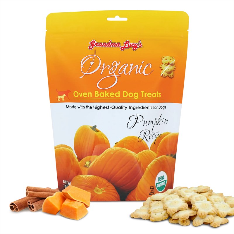 Grandma Lucys Organic Pumpkin Dog Treat