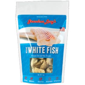 Grandma Lucys Singles Freeze Dried Ocean White Fish Treats