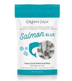 Green Juju Salmon Blue Freeze Dried Whole Food Bites