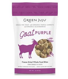 Green Juju Whole Food Bites Dog Freeze Dried Goat