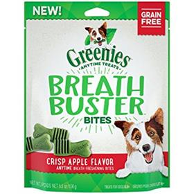 Greenies Breath Buster Bites Crisp Apple Flavor Treats for Dogs