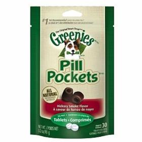 Greenies Pill Pockets Canine Hickory Smoke Flavor Dog Treats