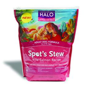 Halo Spots Stew Adult Dog Wild Salmon Recipe