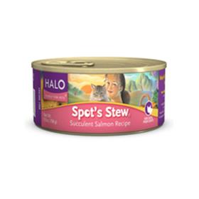 Halo Spots Stew for Cats Succulent Salmon Cans
