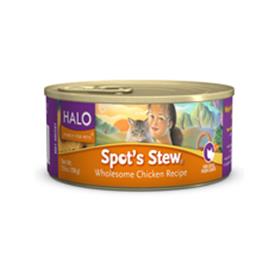 Halo Spots Stew for Cats Wholesome Chicken Cans