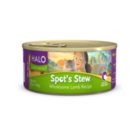 Halo Spots Stew for Cats Wholesome Lamb Cans