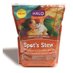 Halo Spots Stew for Indoor Cats Wholesome Chicken Dry Food