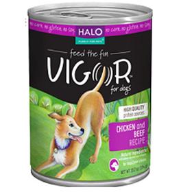 Halo Vigor Chicken Beef Canned Dog Food