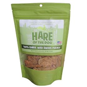 Hare of the Dog Rabbit with Sweet Potato Jerky Dog Treats