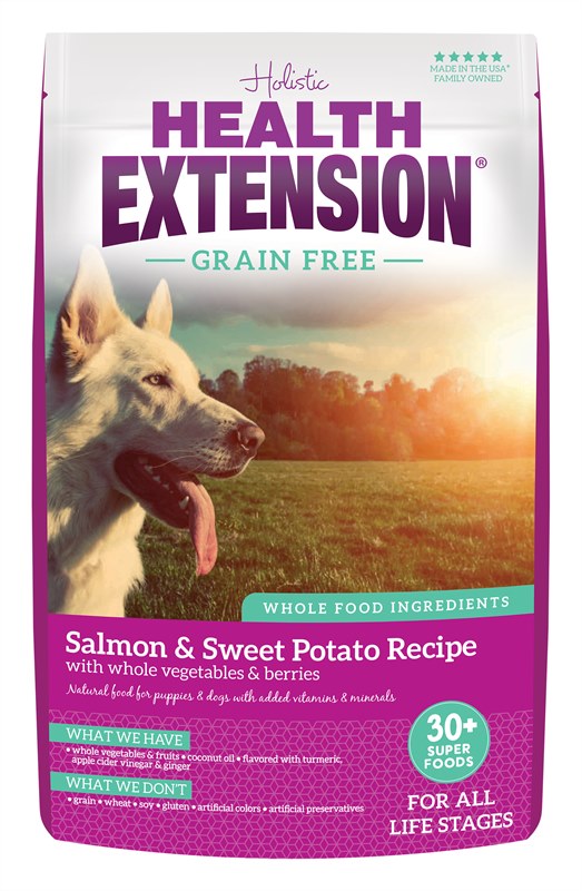 Health Extension Grain Free Salmon Recipe Dry Dog Food