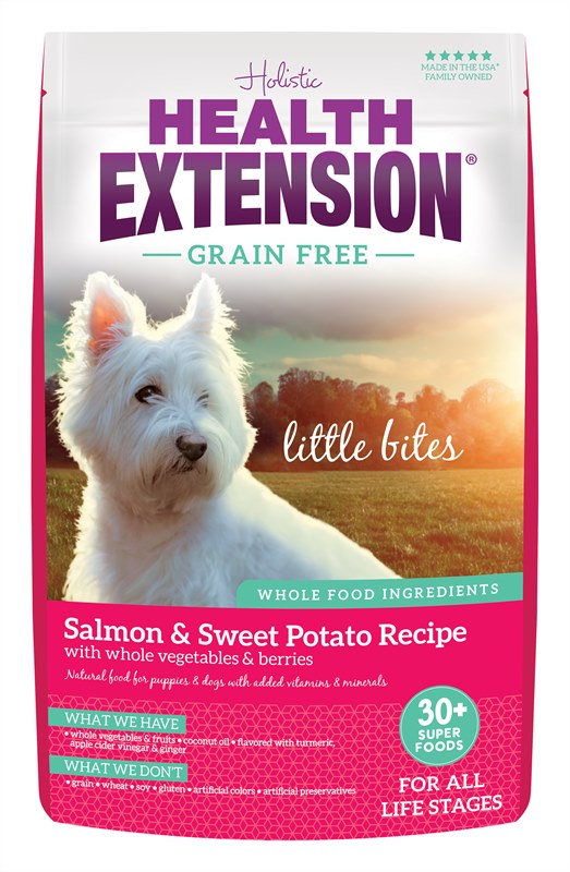 Health Extension Little Bites Grain Free Salmon Recipe Dry Dog Food